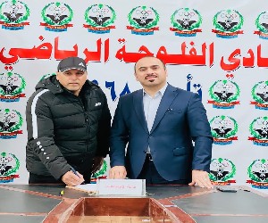 حازم صالح مدربا لكرة الفلوجة